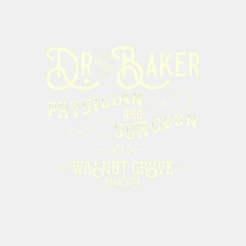 Doc Baker from Little House on the Prairie Male Tank Top