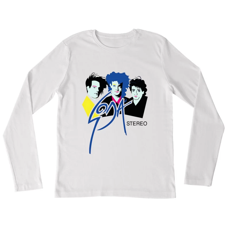 Soda Stereo 2 Female Long Sleeve T-Shirt