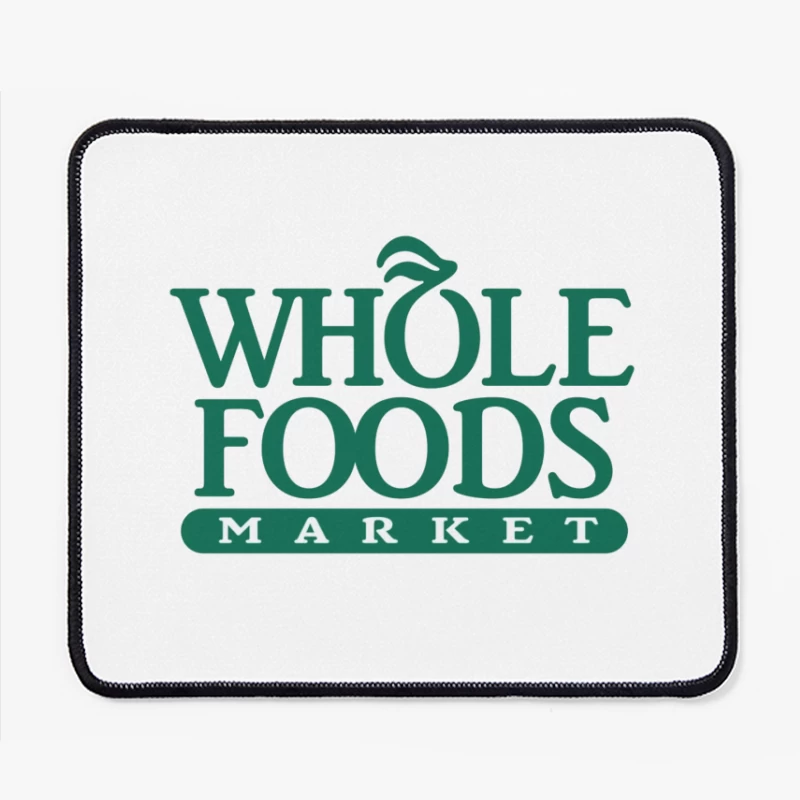 Whole Foods Market Green Corporate Logo Mouse Pad