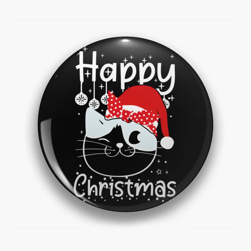 The Festive Feline Cheer Pin