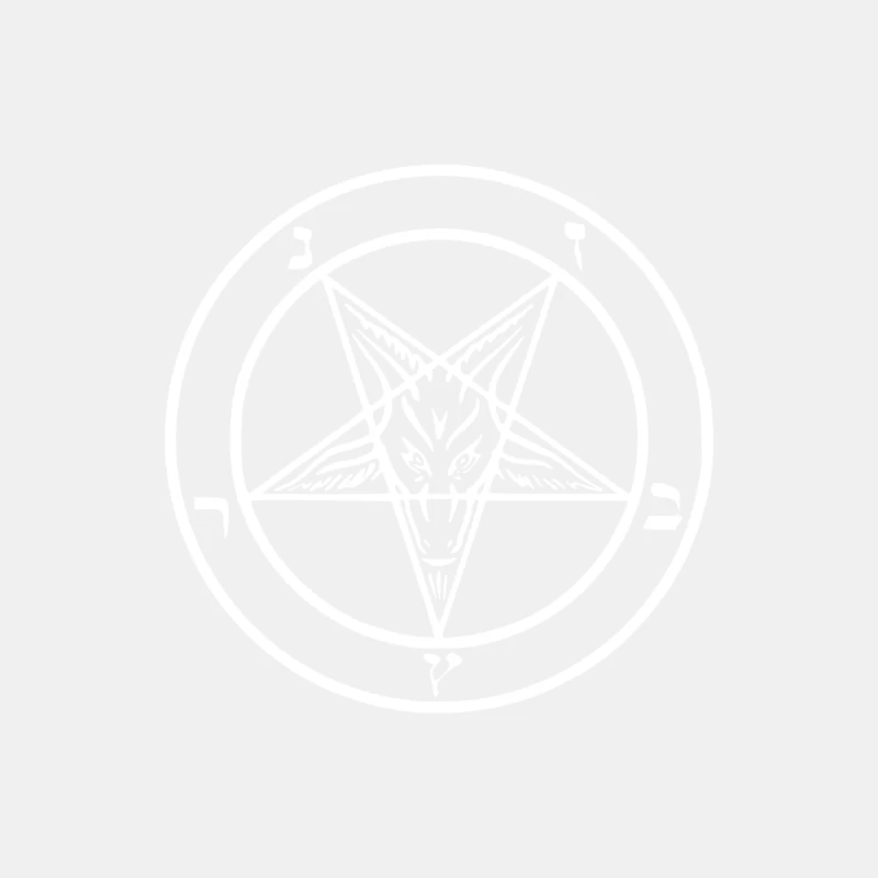 Baphomet Symbol Male Tank Top