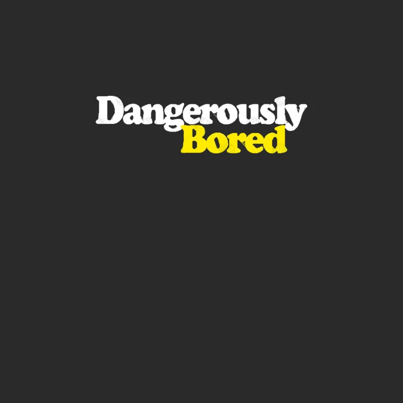 Dangerously Bored - Peep Show Quotes FunnyRetro Design Baseball Cap
