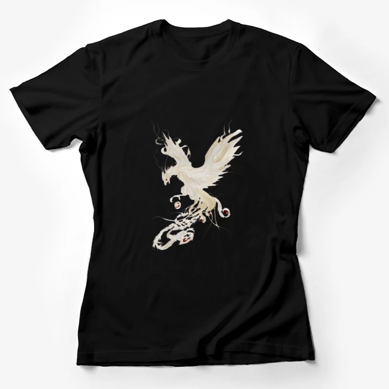 Phénix majestueux en vol Femme T-Shirt