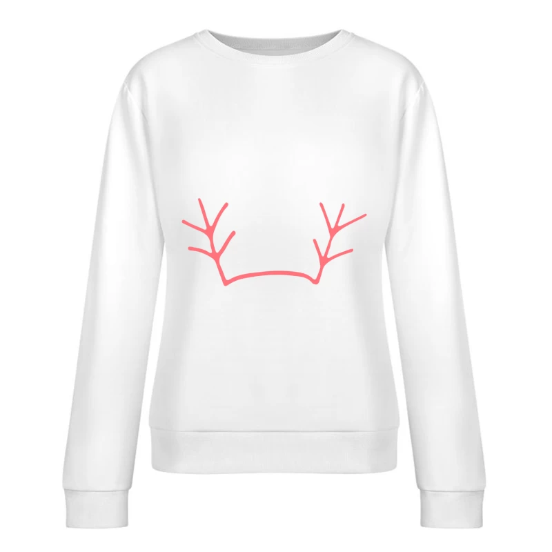 Serre-tête corne minimaliste Femme Sweat-shirt à enfiler