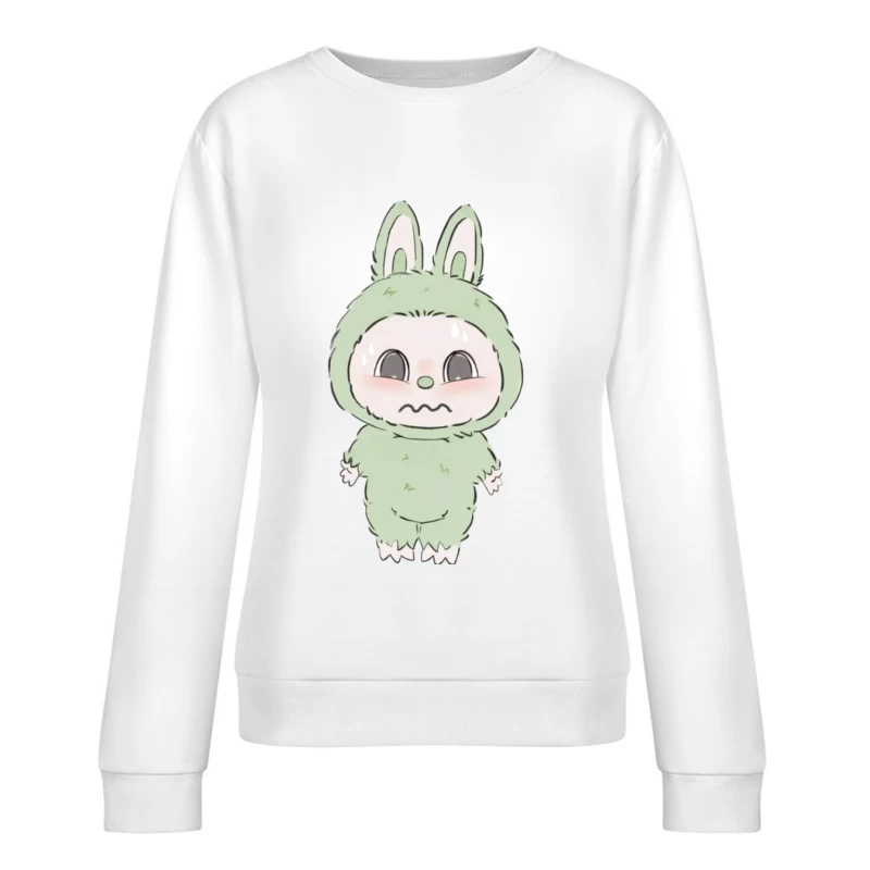 Süßer Hase mit Sweat-Kostüm Damen Pullover Sweatshirt