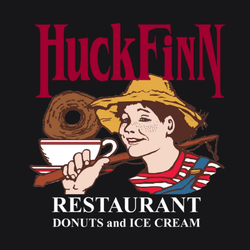 HuckFinn Restaurant Male Pullover Hoodie
