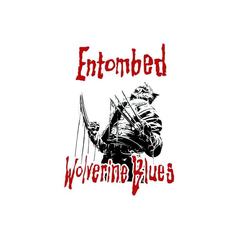 Entombed Wolverine Blues Retro Mouse Pad