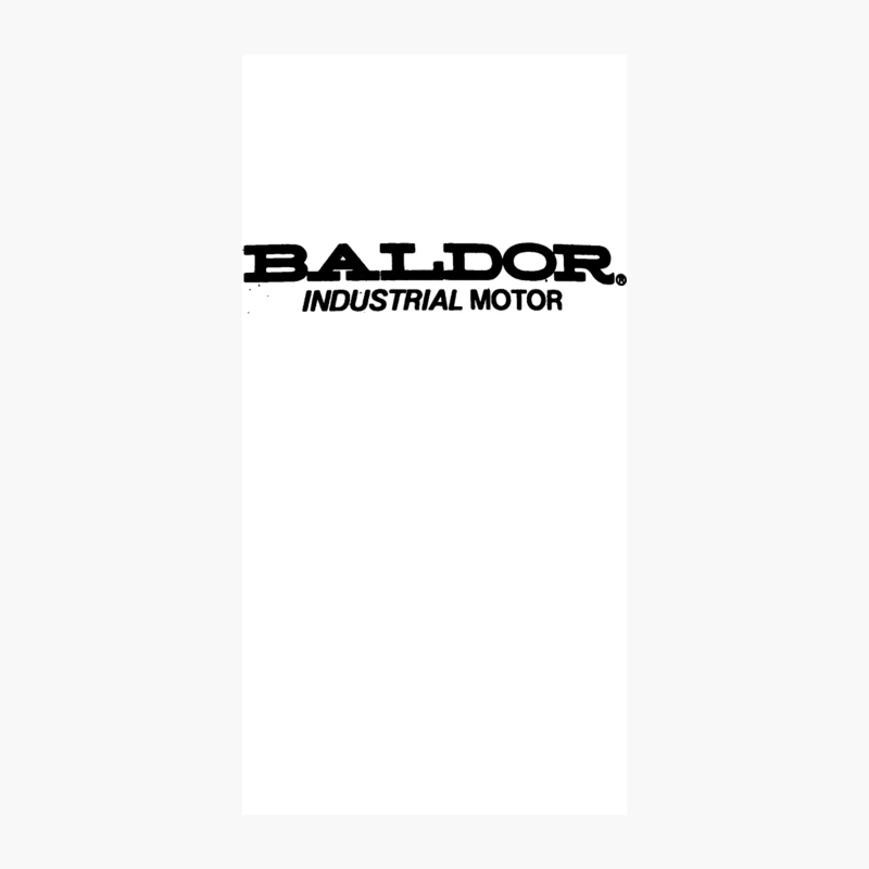 Baldor Industrial Motor iPhone Case