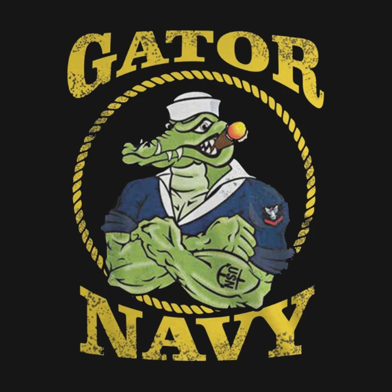Gators Navy 2 Male T-Shirt