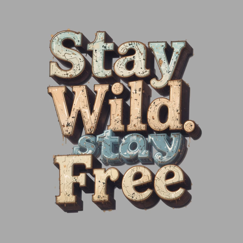 Stay Wild Inspiration Female Pullover Hoodie