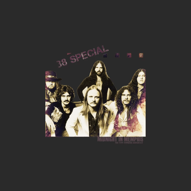 8 MIDNIGHT IN MEMPHIS - 38 SPECIAL BAND Baseball Cap