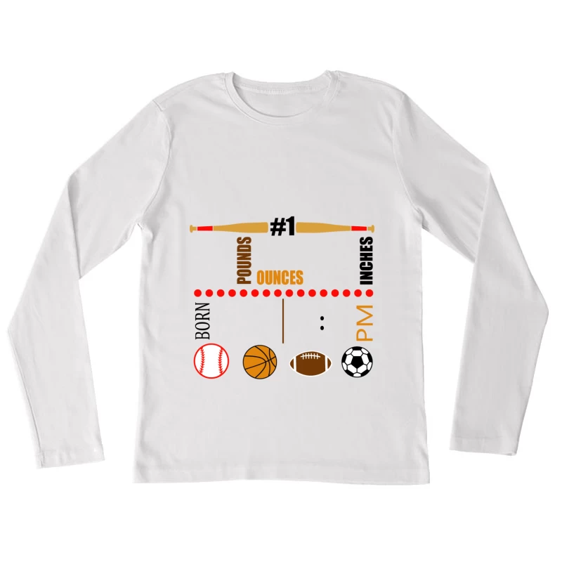Équilibre des Éléments de Sport Femme Manches Longues T-Shirt