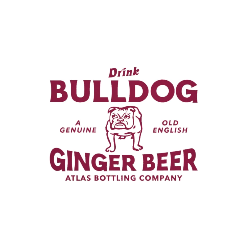 BULLDOG GINGER BEER Tapestry