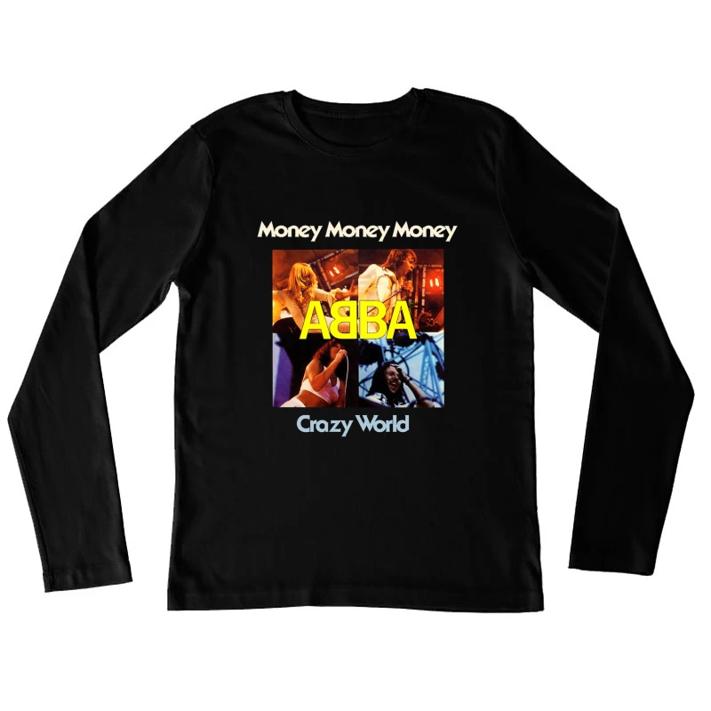 Abba Crazy World Female Long Sleeve T-Shirt