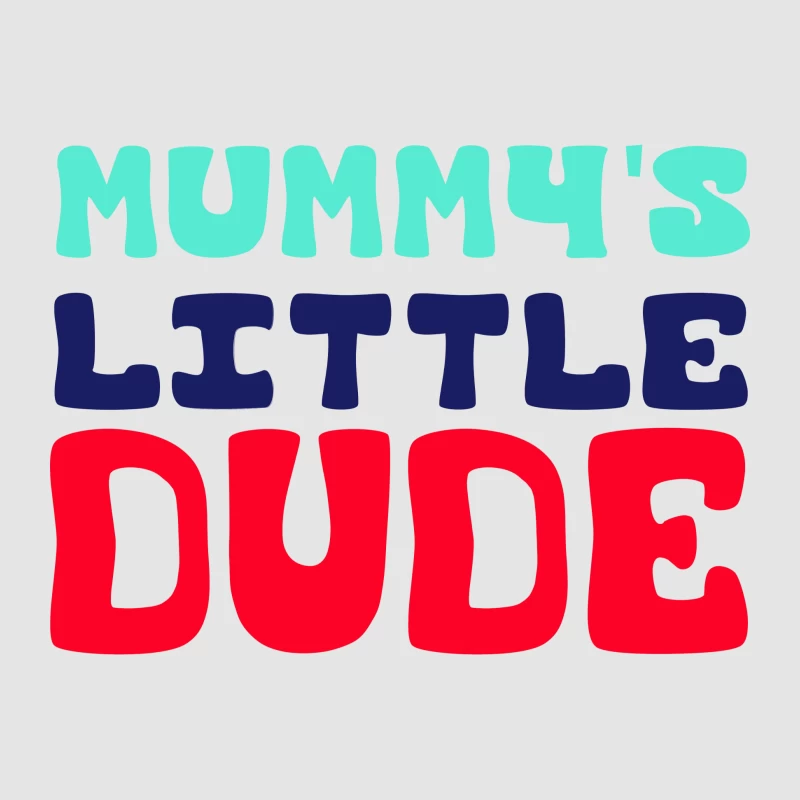 Design coloré avec texte pour enfants Homme Sweat à capuche