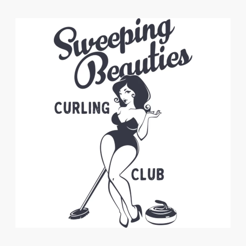 Sweeping Beauties Throw Pillow