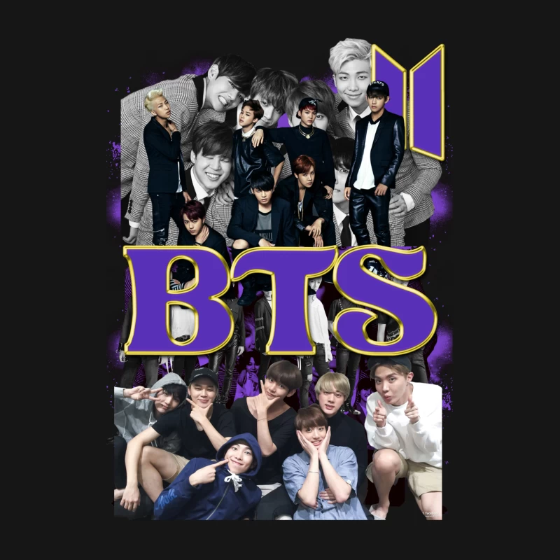 BTS: A Global K-Pop Phenomenon Male Long Sleeve T-Shirt