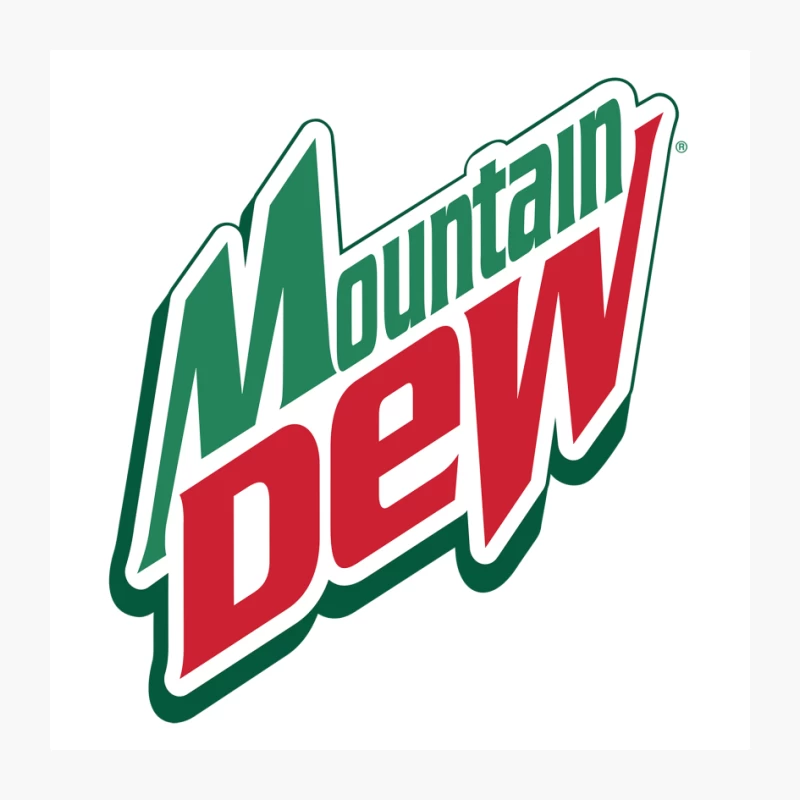 Mountain Dew Classic Brand Logo Design Pin