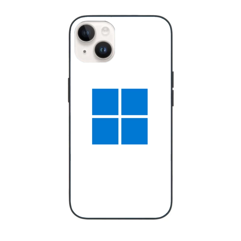 Microsoft Windows Operating System Logo iPhone Case