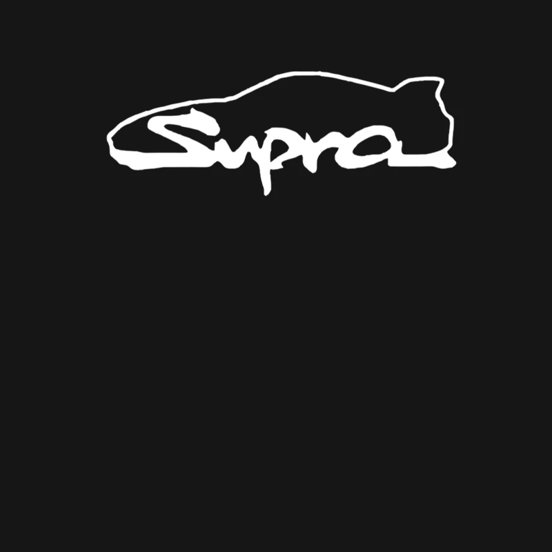 Toyota Supra Logo Minimalist Outline Design Female T-Shirt