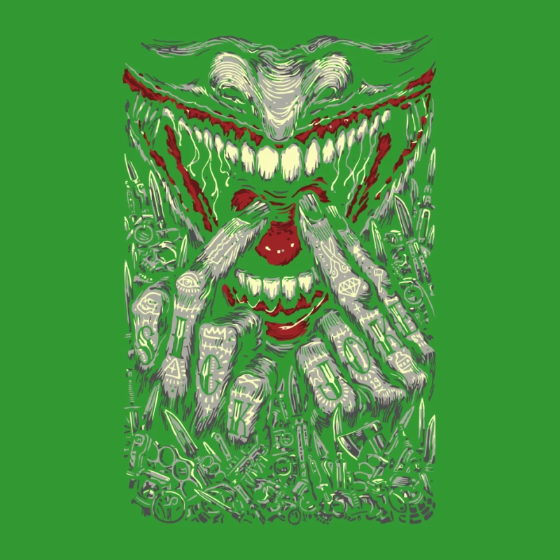 Awesome joker tooth Pin