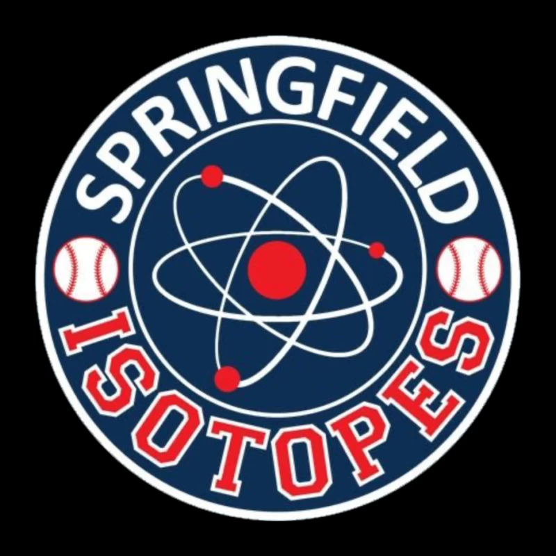 Springfield Isotopes Baseball 2 Pin