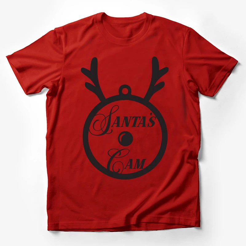 Décoration de Caméra du Père Noël Homme T-Shirt