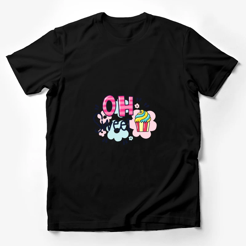 Motif sucré avec cupcake Homme T-Shirt
