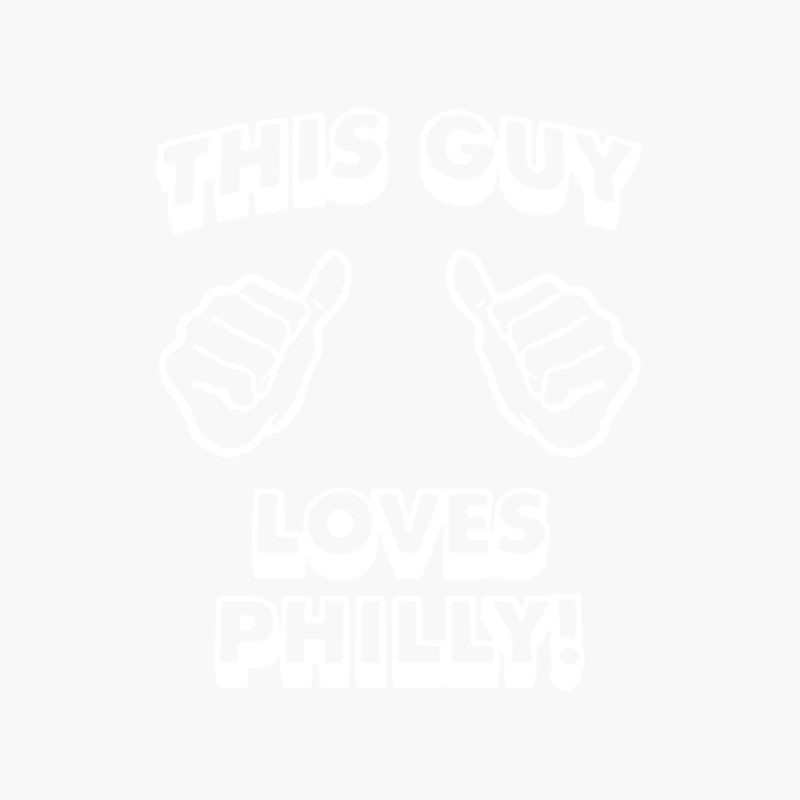 This Guy Loves Philly Cotton Tote Bag