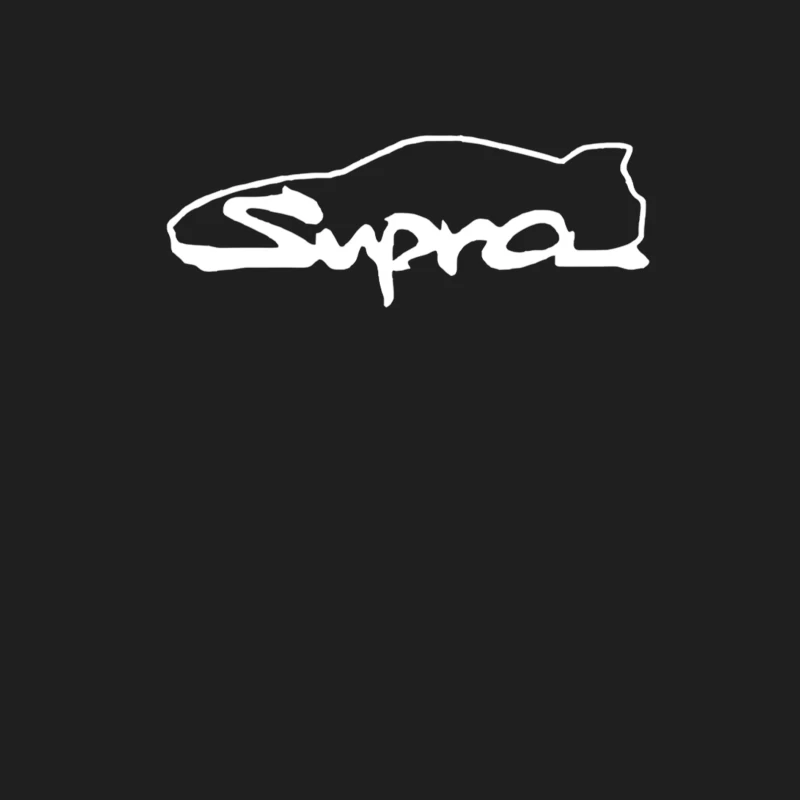 Toyota Supra Logo Minimalist Outline Design Male Tank Top