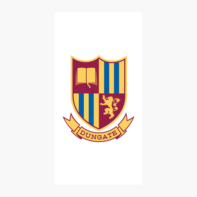 Dungate School Heraldic Shield Emblem iPhone Case