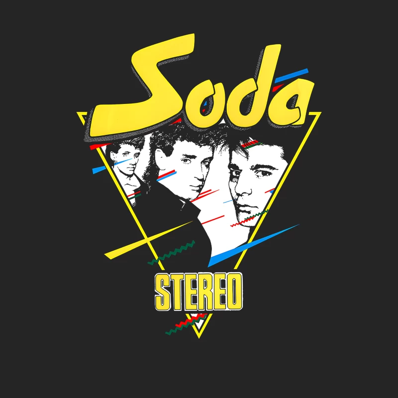 Soda Stereo Retro Female Pullover Sweatshirt