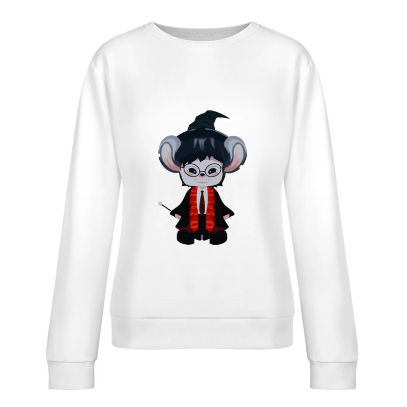 Souris Magicienne en Costume Femme Sweat-shirt à enfiler