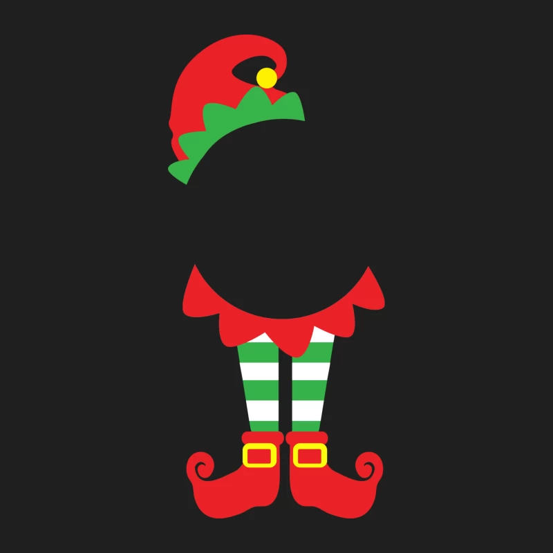 Déguisement d'elfe de Noël coloré Homme Débardeur