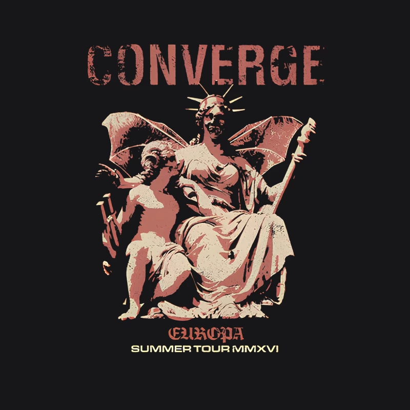 Converge European Tour Female Pullover Hoodie