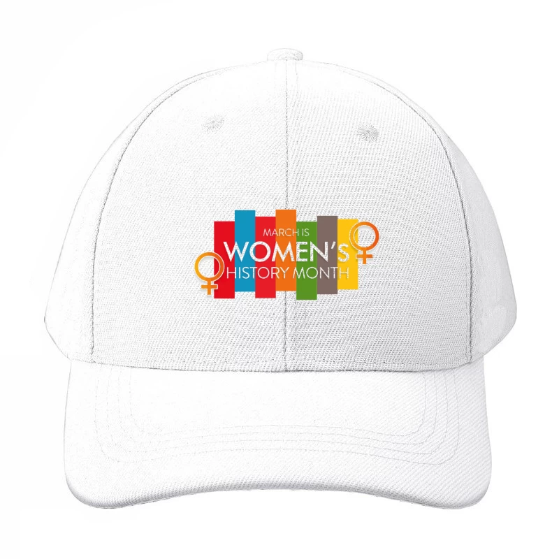 Bold & Modern Women's History Month Tribute Baseball Cap