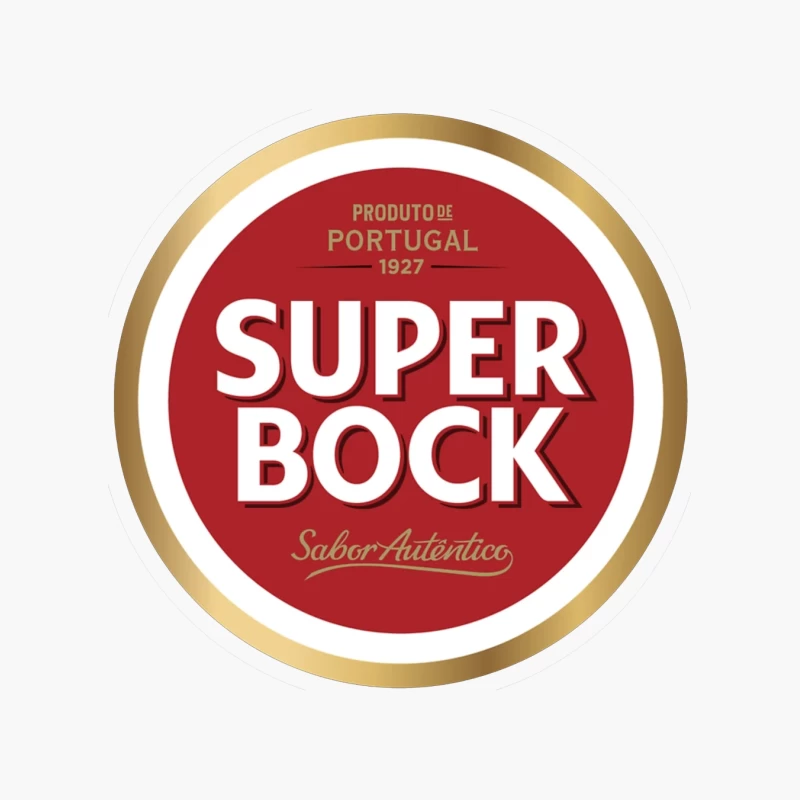 Super Bock Portuguese Beer Brand Logo Design from 1927 Cotton Tote Bag