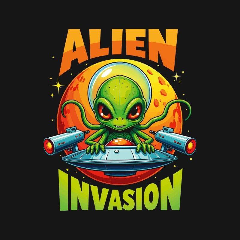 Retro Pixel Alien Invasion – Vibrant 8-bit Extraterrestrial Style! Male T-Shirt