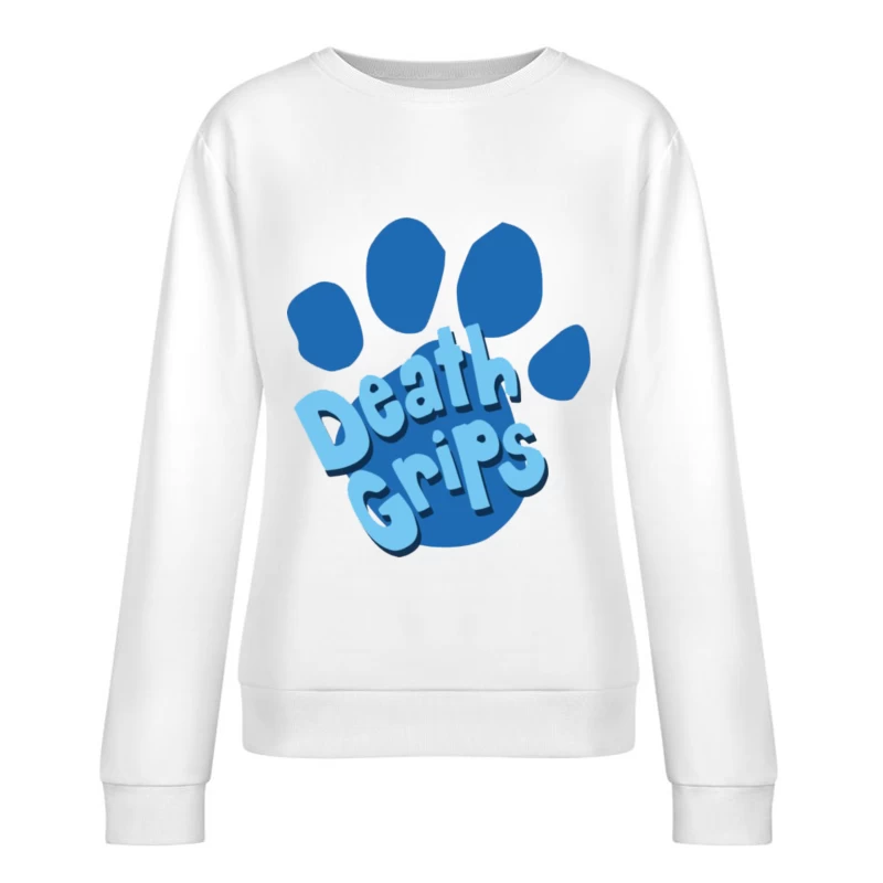 Death Grips Blues Clues Female Pullover Sweatshirt
