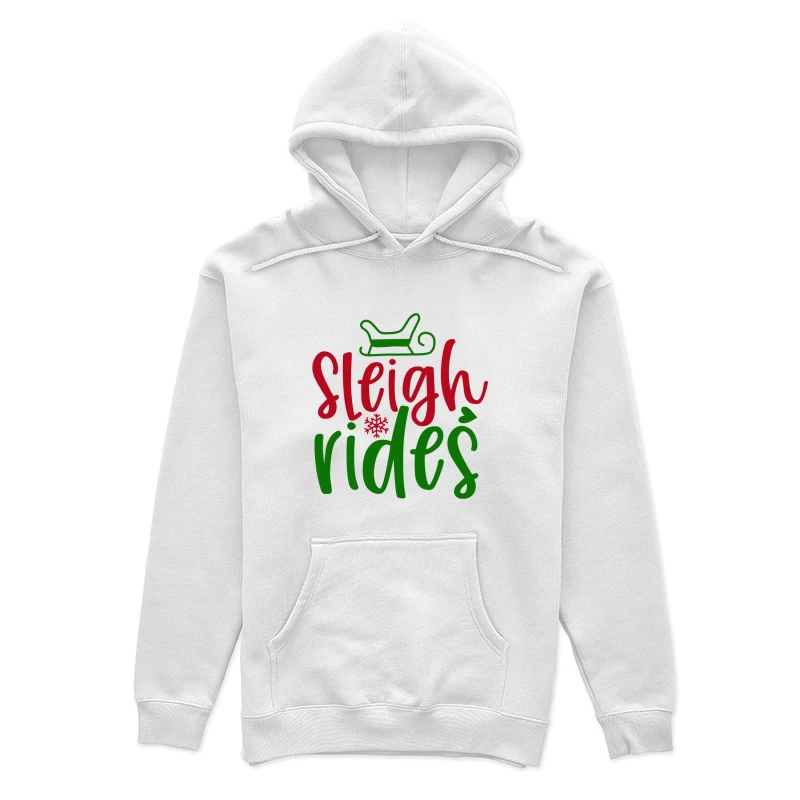 Balade en traîneau festive Femme Sweat à capuche