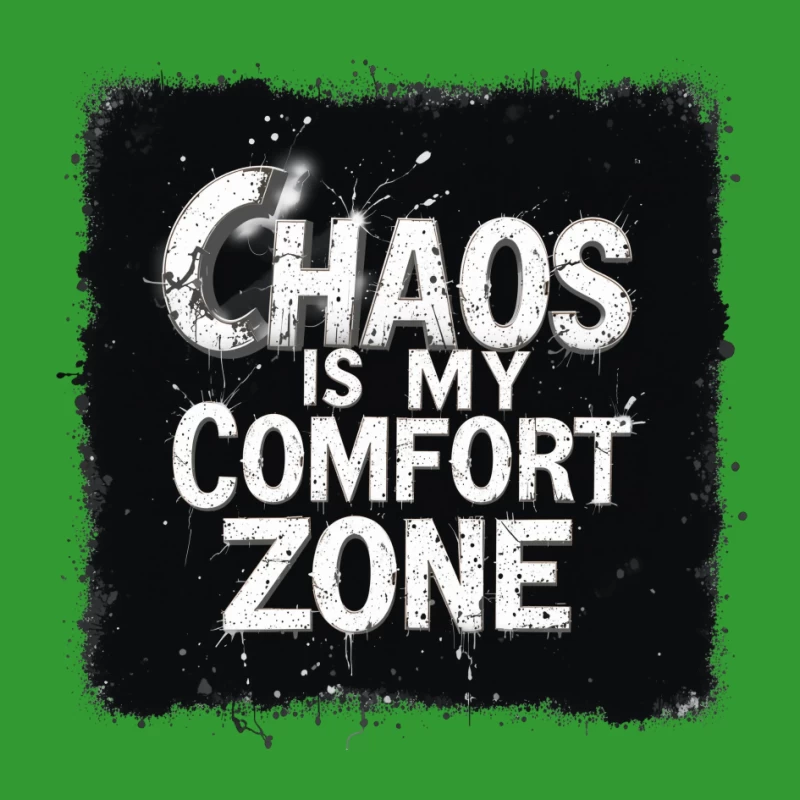 Chaos Is My Comfort Zone Pin