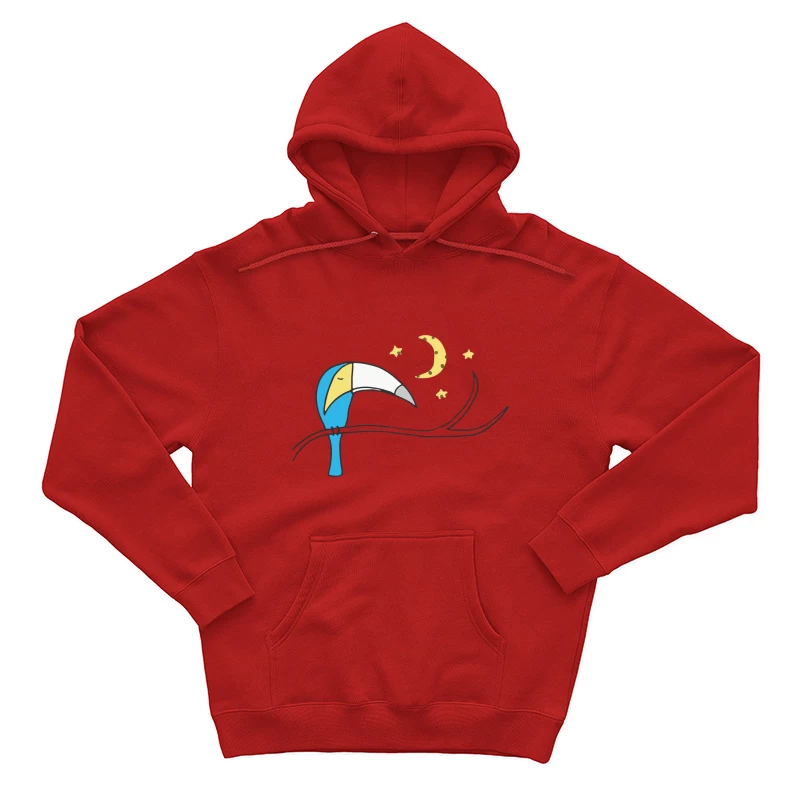 Toucan rêveur sous le clair de lune Homme Sweat à capuche