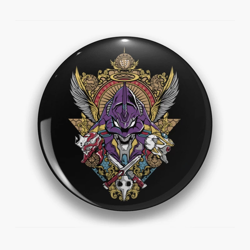 Fantasy Anime Character Illustration Pin