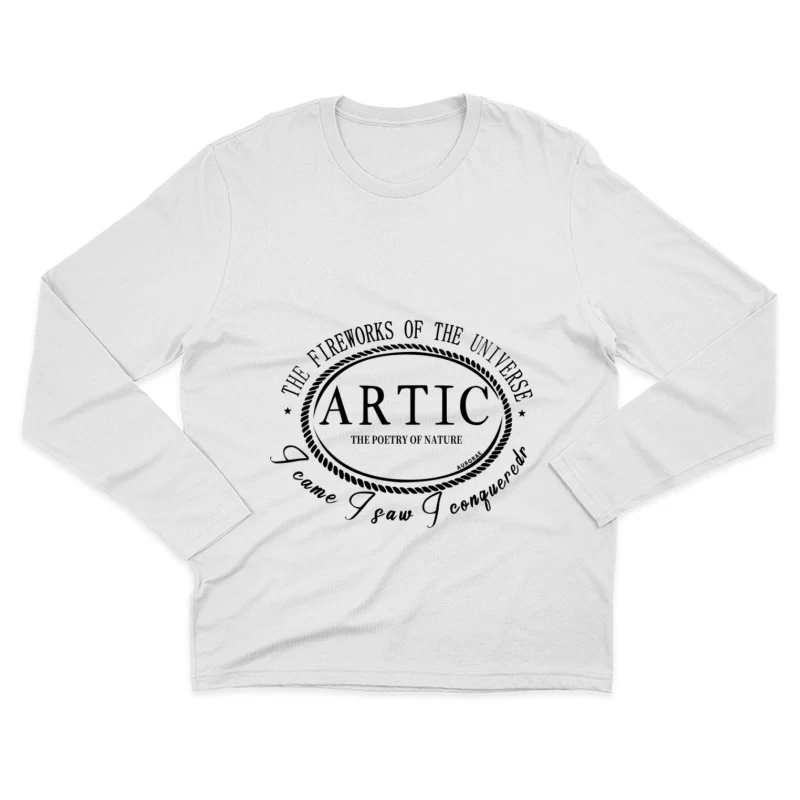 Universum Feuerwerk: Poesie der Natur Herren Langarm T-Shirt