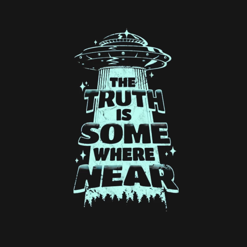 UFO-Zitat Lichtdesign Herren T-Shirt