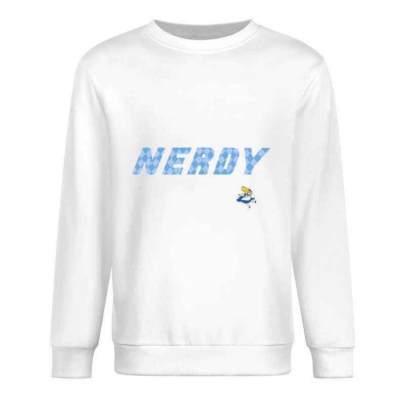 Nerdy Design mit Spielfigur Herren Pullover Sweatshirt