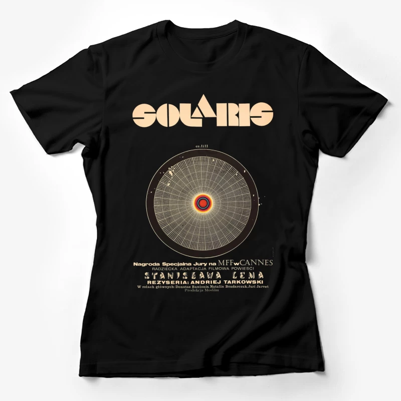 Solaris Vintage Tarkovsky Soviet Female T-Shirt