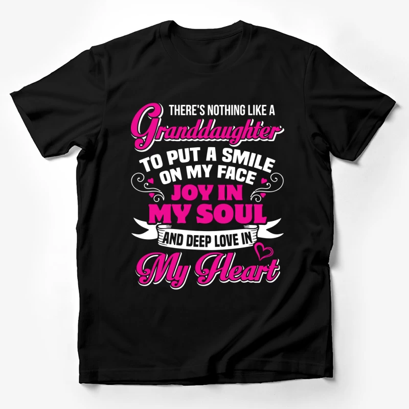 Amour et Joie d'une Petite-Fille Homme T-Shirt