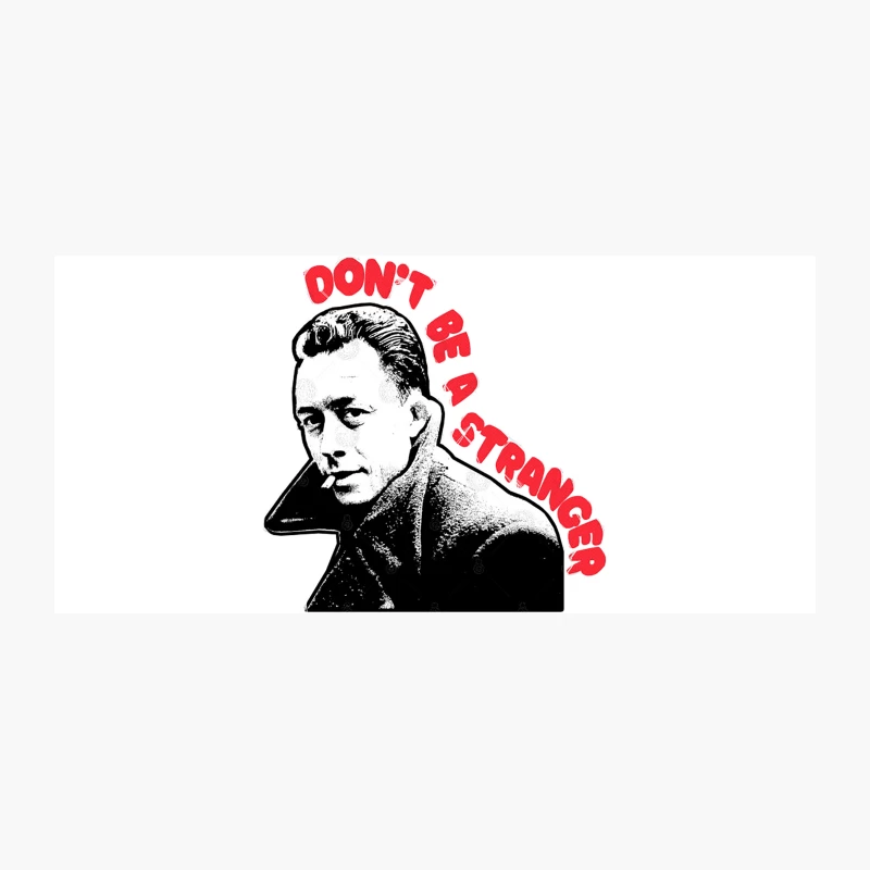 Albert Camus - Don_t Be a Stranger  Fanart Design Coffee Mug