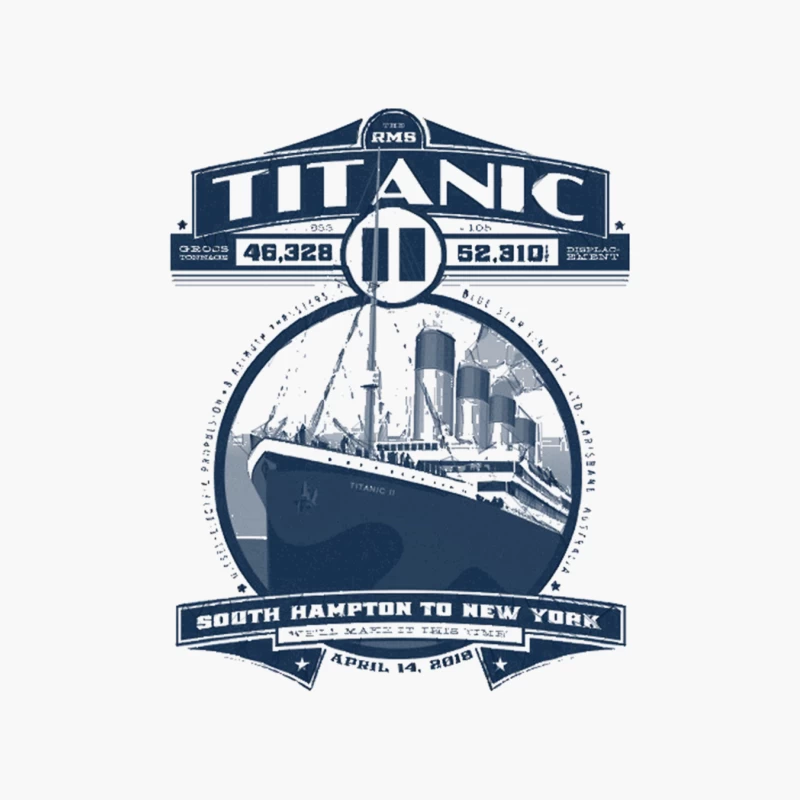 Titanic II Cotton Tote Bag